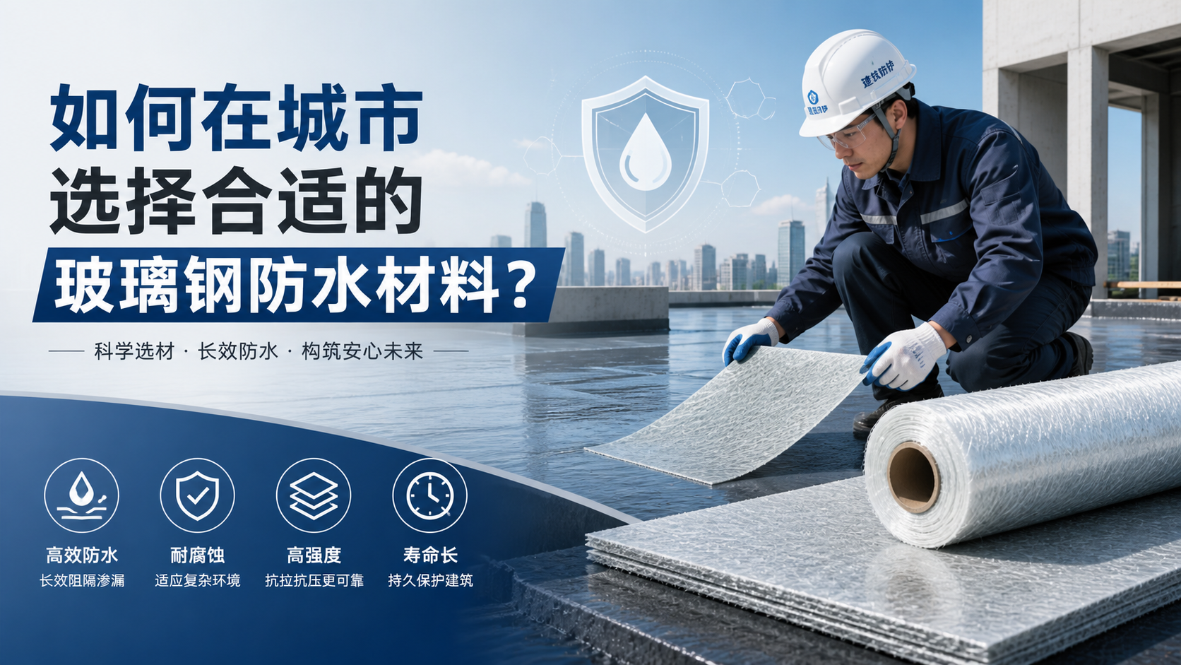 如何在太原选择合适的玻璃钢防水材料？