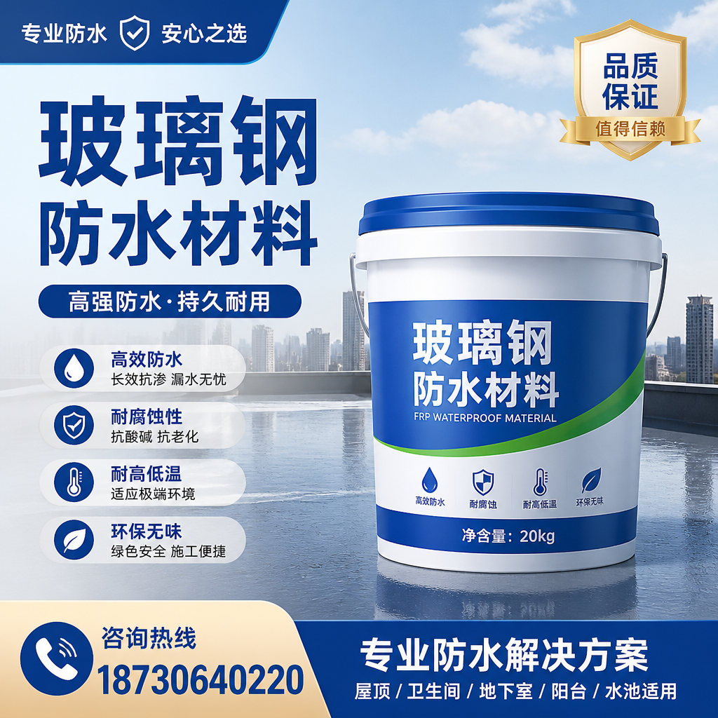 了解玻璃钢防水材料的市场趋势，太原 企业不可不知